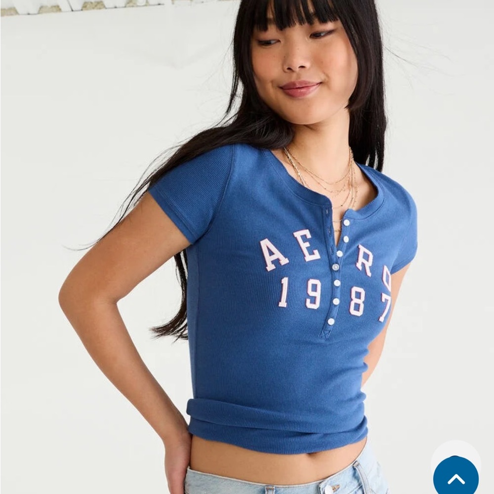 (NWT) aeropostale henley top